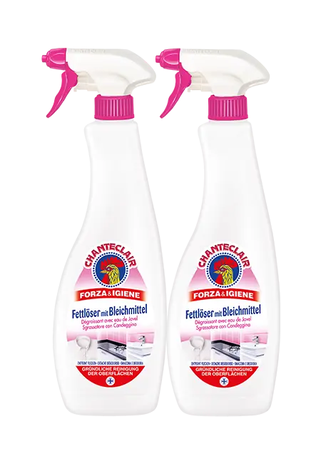 Chanteclair sgrassatore Candeggina spray 2x625ml