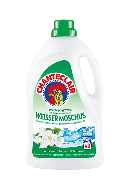 Chanteclair detersivo lavatrice Muschio Bianco 40 lavaggi 1800ml