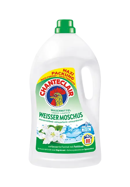 Chanteclair detersivo lavatrice Muschio Bianco 40 lavaggi 1800ml
