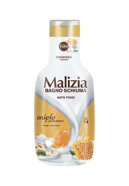 Malizia bagnoschiuma miele e zenzero 1000ml