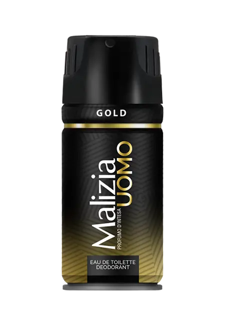 Malizia Uomo EDT deodorante Gold 150ml