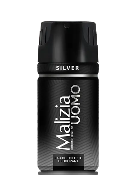 Malizia Uomo EDT deodorante Silver 150ml