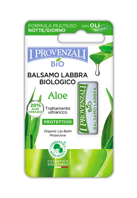 I Provenzali balsamo labbra Aloe Biologico 5,5gr