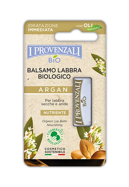 I Provenzali balsamo labbra nutriente Argan Biologico 5,5gr