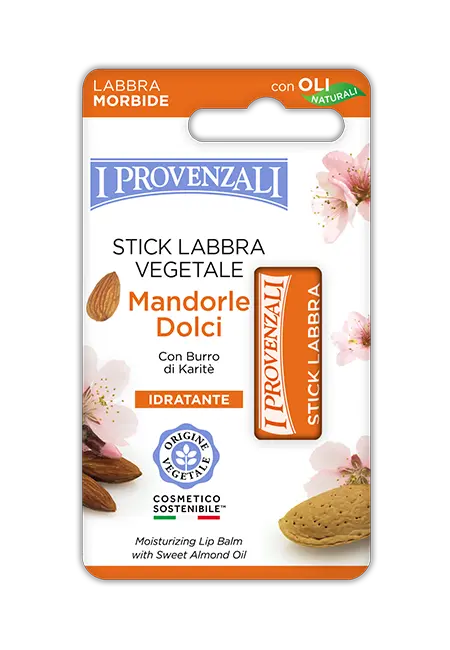 I Provenzali balsamo labbra idratante Mandorle Dolci 5,5ml