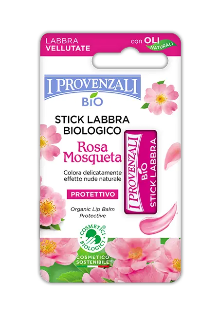 I Provenzali balsamo labbra protettivo Rosa Mosqueta Biologica 5,5gr