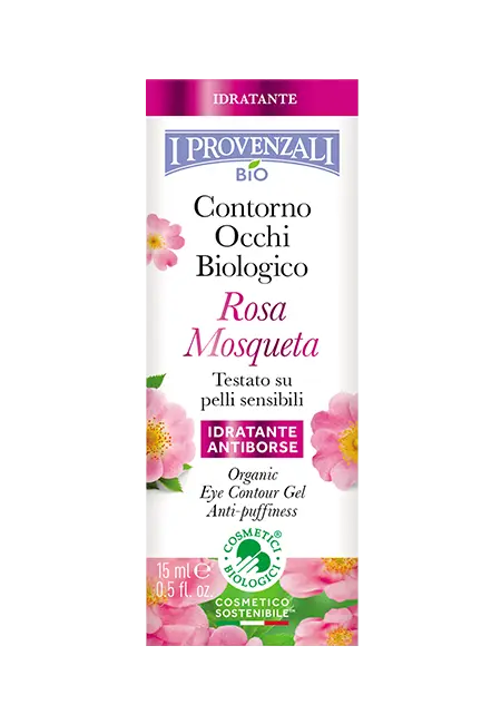 I Provenzali contorno occhi anti-borse Rosa Mosqueta Biologica 15ml