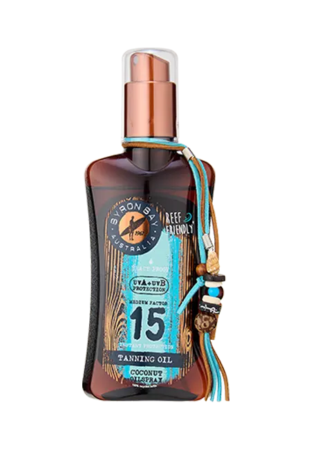Byron Bay olio solare abbronzante SPF15 200ml