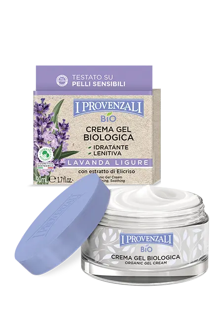 I Provenzali crema gel viso lenitiva Lavanda Biologica 50ml