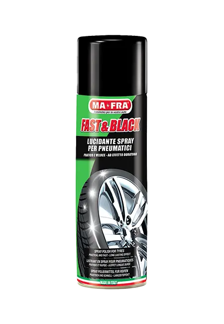 Ma-Fra lucidante nero gomme Fast & Black spray 500ml