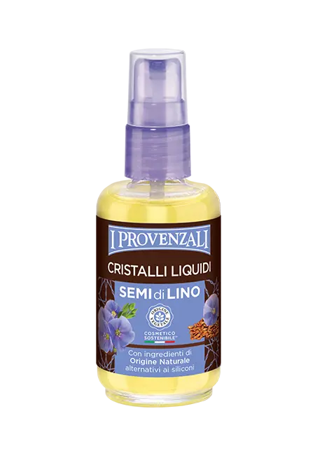 I Provenzali cristalli liquidi capelli Olio di Lino 50ml