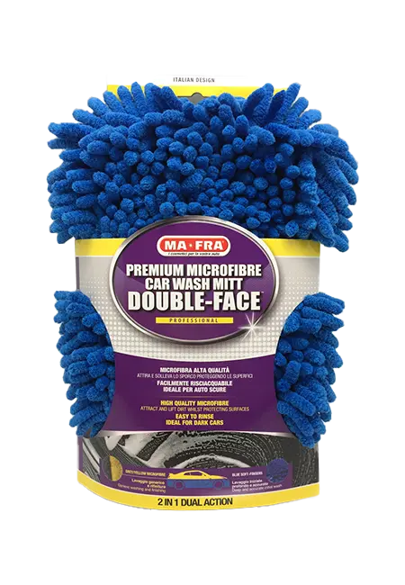 Ma-Fra guanto lavaggio in microfibra Double Face