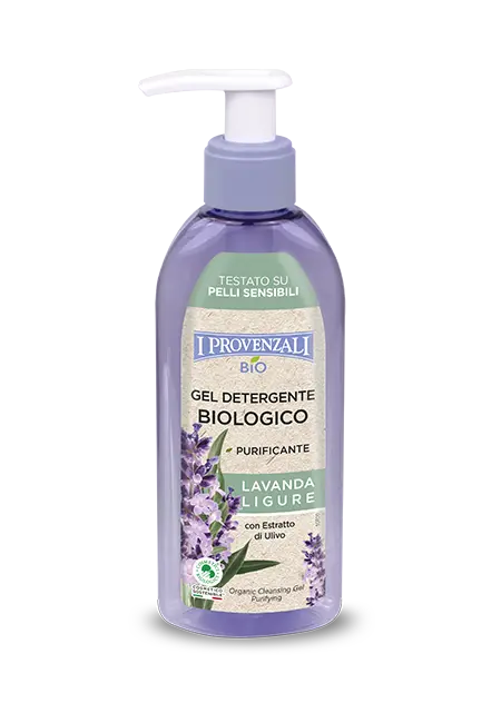 I Provenzali gel detergente viso Lavanda Biologica 150ml