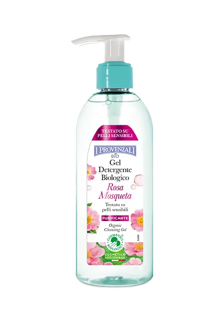 I Provenzali gel detergente viso Rosa Mosqueta Biologica 150ml