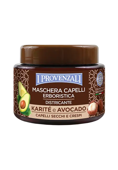 I Provenzali maschera capelli districante Karité e Cocco 200ml