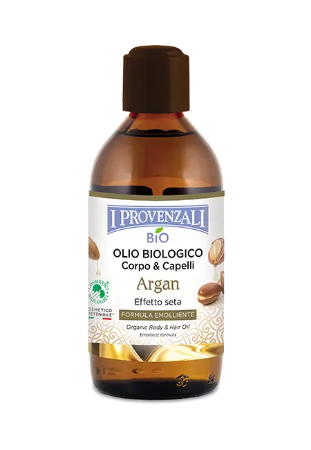 I Provenzali olio corpo e capelli Argan Biologico 200ml