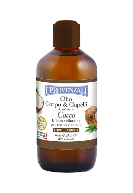 I Provenzali olio corpo e capelli Cocco 200ml