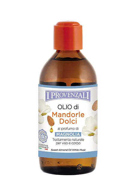 I Provenzali olio viso e corpo Magnolia e Mandorle 200ml