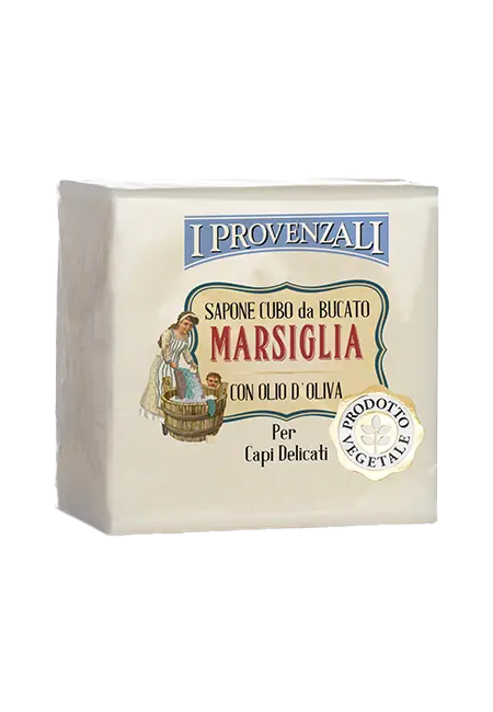 I Provenzali sapone bucato solido Marsiglia cubo 300gr