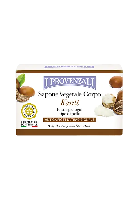 I Provenzali sapone solido corpo Burro di Karité 250gr