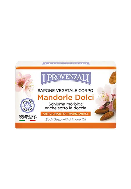 I Provenzali sapone solido corpo Olio di Mandorle Dolci 250gr
