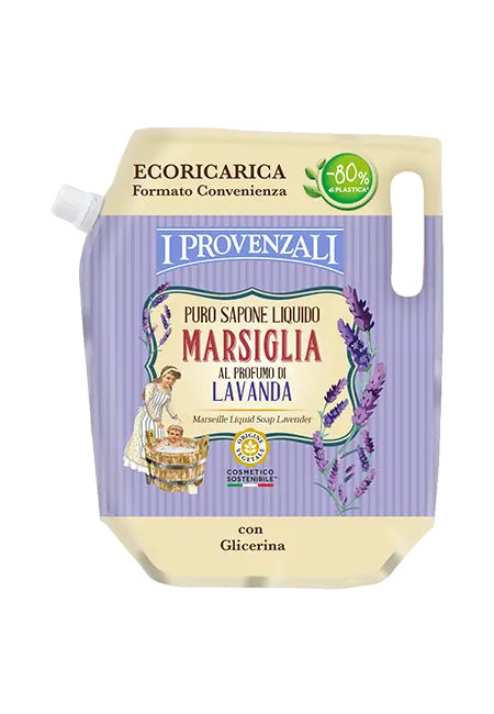I Provenzali sapone liquido ricarica Marsiglia 750ml