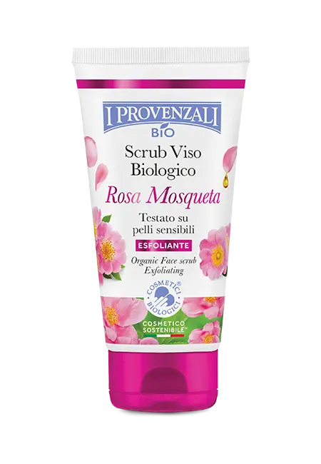 I Provenzali scrub viso Rosa Mosqueta Biologica 75ml