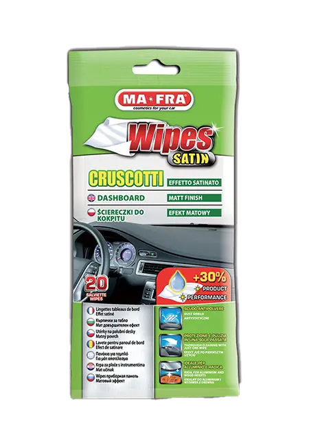 Ma-Fra salviette cruscotti effetto satinato 20pz verde