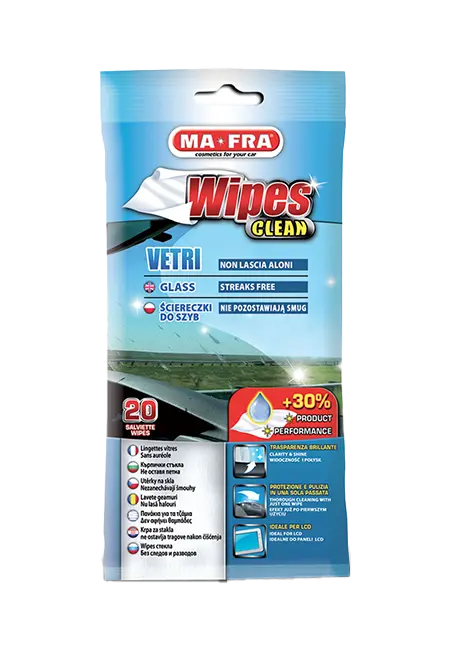 Ma-Fra salviette vetri 20pz blu