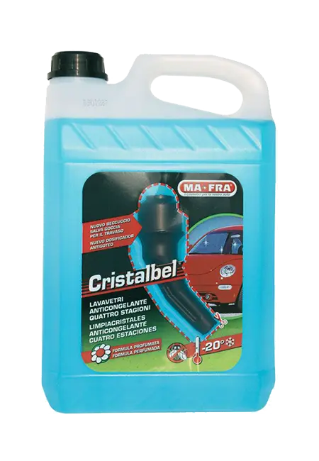 Ma-Fra liquido lavavetri antigelo -20°C per auto Cristalbel 5000ml