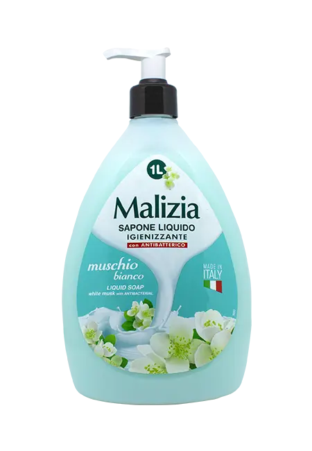 Malizia Famiglia bagno schiuma Muschio Bianco 1000ml