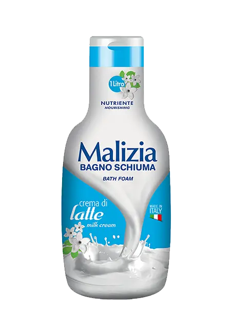Malizia Famiglia bagno schiuma Crema di Latte 1000ml