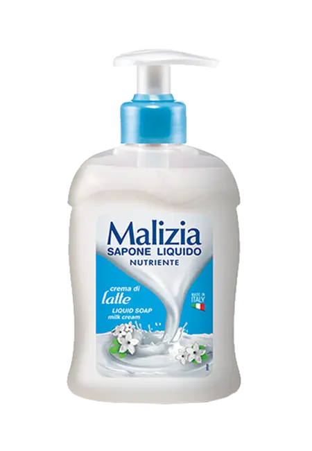 Malizia sapone mani nutriente crema di latte 300ml