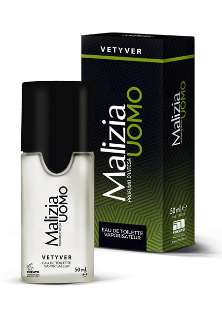Malizia Uomo Eau de Toilette Vetyver 50ml