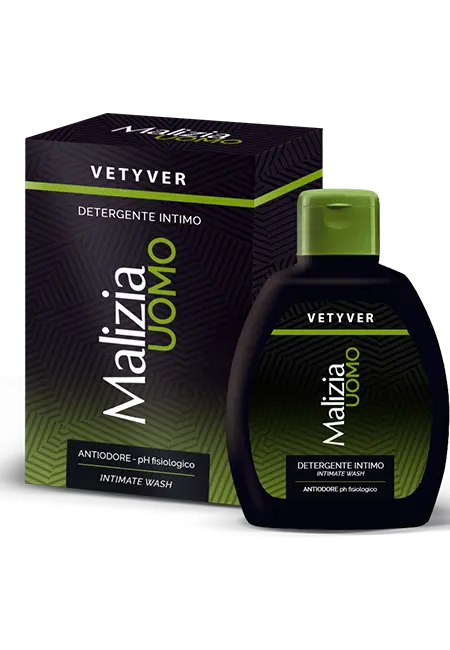 Malizia Uomo detergente intimo Vetyver 200ml