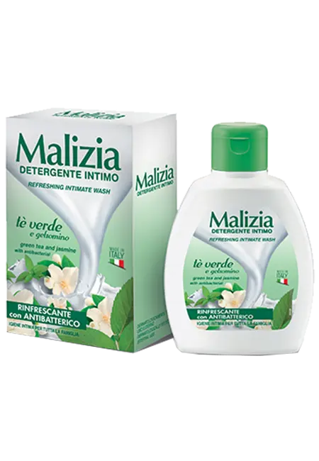Malizia detergente intimo tè verde e jasmine 200ml