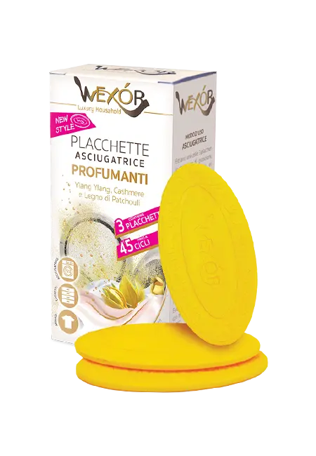 Wexór dischi profumanti asciugatrice Ylang Ylang Cashmere e Patchouli 16g