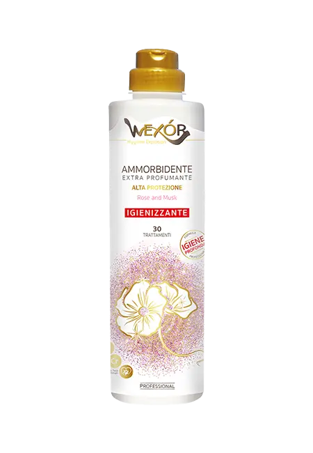 Wexór ammorbidente igienizzante Rose Musk 750ml