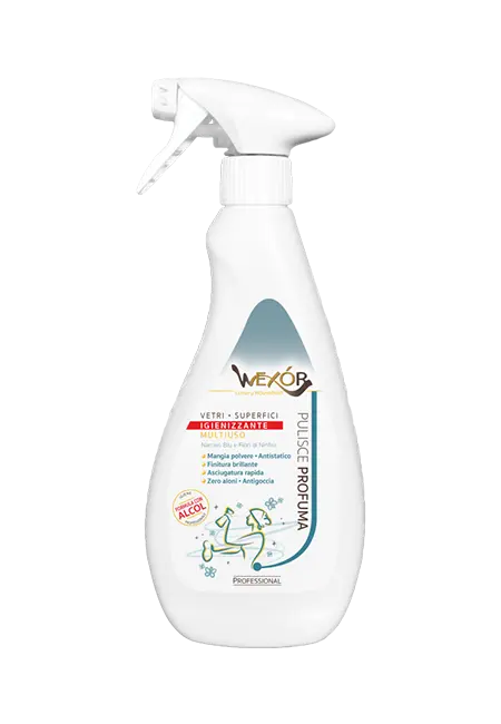 Wexór detergente vetri e superfici Multiuso igienizzante spray 750ml