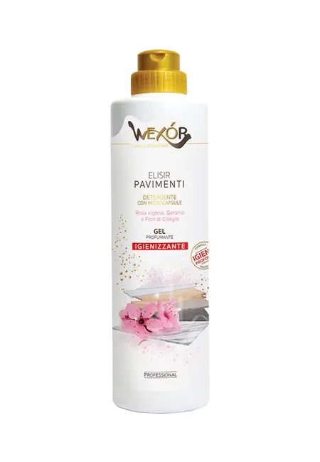 Wexór gel detergente pavimenti igienizzante Armonia Rosa 750ml
