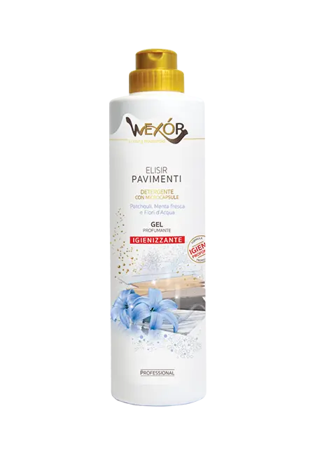 Wexór gel detergente pavimenti igienizzante Fiori d’Acqua 750ml