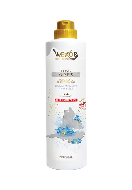 Wexór gel detergente porcellanato microcapsule igienizzante 750ml