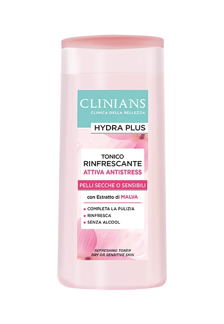 Clinians Hydra Plus Attiva Antistress tonico rinfrescante 200ml