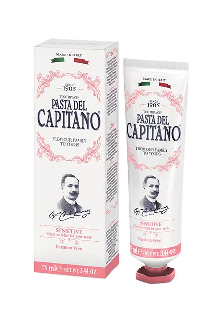 Pasta del Capitano dentifricio denti sensibili protezione e remineralizzazione 75ml
