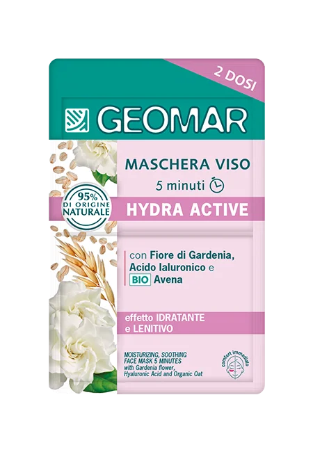 Geomar maschera viso idratante anti-stress 15ml