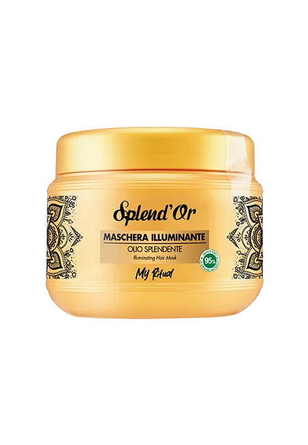 Splend’Or maschera capelli illuminante con olio 500ml