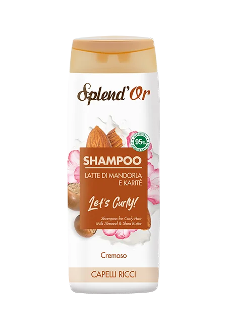 Splend’Or shampoo cremoso latte di Mandorla e Karité 300ml