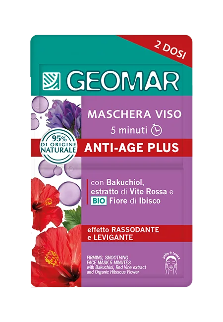 Geomar maschera viso anti-età e rassodante Acido Ialuronico 15ml