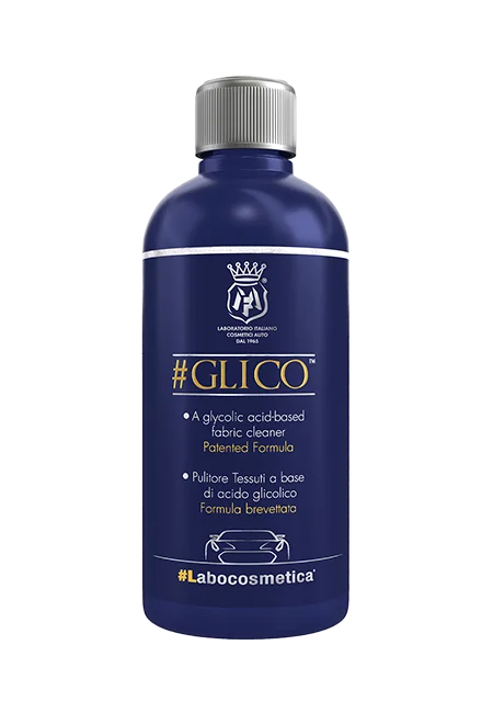 Labocosmetica detergente tessuti a base di acido glicolico per auto Glico 500ml