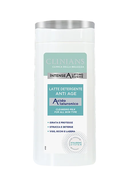 Clinians Intense A latte detergente antietà idratante Acido Ialuronico 200ml